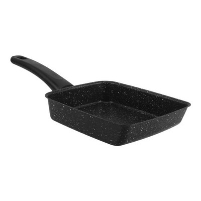 Black Multifunction Small Frying Pan Nonstick Tamagoyaki and Pancake Cooker