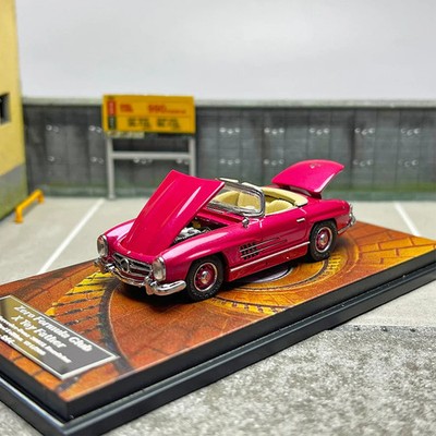 1:64 Mercedes-Benz 300SL Roadster -- Pink -- Zero Formula Club x Toy Father