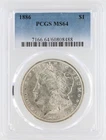 1886 Morgan Silver Dollar PCGS MS64 S$1 Philadelphia Minted No Reserve