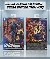 GI JOE Classified Series 6  COBRA OFFICER  37 Trooper New Sealed