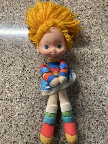 Grisemine - Rainbow Brite - Peluche Mattel 1983 - Blondine - Très Bon État - Taïwan