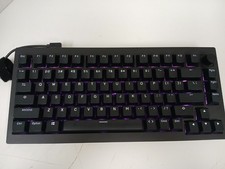 Keychron V1 Max Wired 75 RGB Mechanical Keyboard With Brown Switches, Black