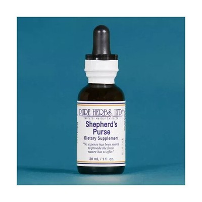 Pure Herbs: Shepherd's Purse - 1 oz. (Natural Herbal Extracts)