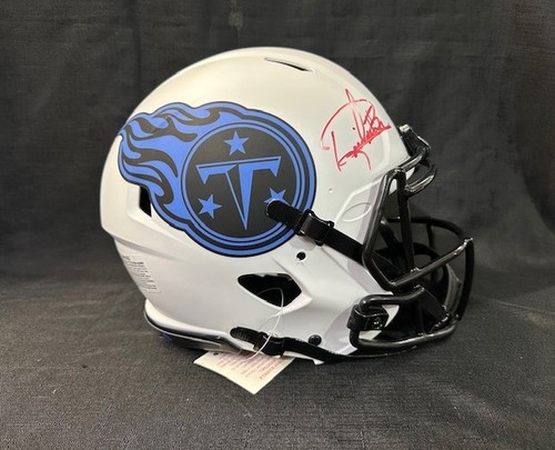 Titans Full Size Auth Speed Lunar Eclipse Helmet Derrick Henry Auto w/ PSA COA - Picture 5 of 9