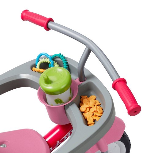 Radio Flyer Adjustable Toddlers Kids Trike Pink 4-in-1 Stroll Canopy - Picture 11 of 24