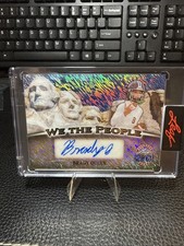 2026 Leaf Metal Brady Quinn 1/1 We The People Auto