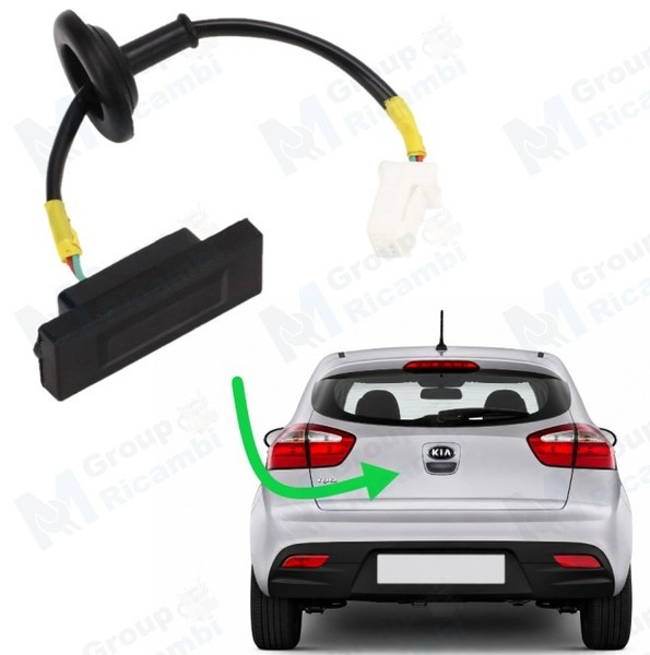 Schalter Taster ÖFfnung Heckklappe FüR Kia Rio 2011 - 2017-image