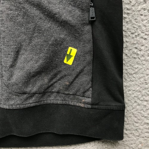Lauren Ralph Lauren Active Giacca Felpa Donna Media M Full Zip Grigio Nero - Foto 6 di 6