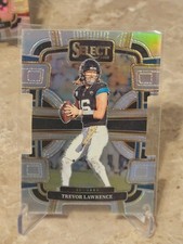 2023 Select Trevor Lawrence Silver Die Cut #46 Jacksonville Jaguars