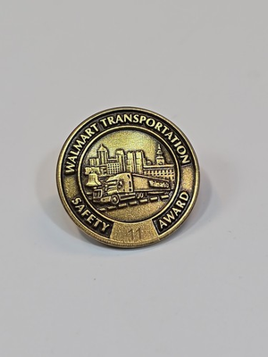 #ad #ad Wal Mart Transportation 11 Year Safety Award Lapel Pin $9.00