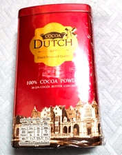 1 x 380 g. DUTCH 100 % Cocoa Powder/20-22 Cocoa Butter Content/ 0 % Cholesterol