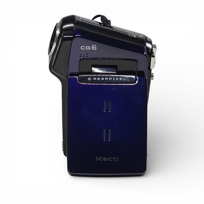 Sanyo Xacti VPC-CG6 6.0MP Camcorder Dark Blue 5x Zoom Digital