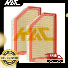 2x Cabin Air Filter Fits 2020-2023 Chevrolet Silverado 3500 HD V8 6.6T CA12779