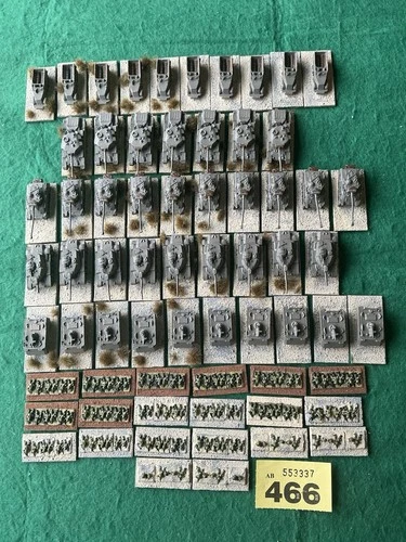 1/200th Scale Israeli Army For Wargaming, Action 200 By Skytrex, Painted.