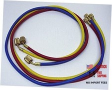 40360 60" Charging Hose w/Standard Set Air Conditioning Refrigeration Manifold