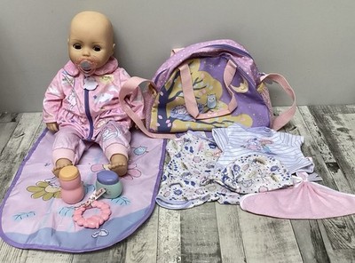 baby annabell doll interactive doll Plus Changing Bag Zapf Creation  UK