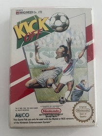 KICK OFF Football Soccer NINTENDO NES Spiel + SAMMLERH&Uuml;LLE sehr guter Zustand