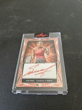 Aryna Sabalenka 2024 Leaf Metal On-Card Auto ...