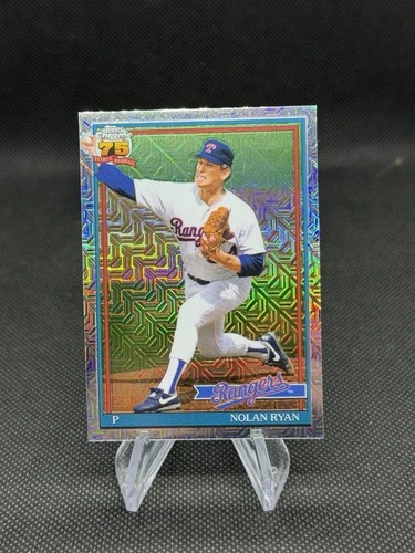 Nolan Ryan 2026 Topps Series 1 Silver Pack Mojo Refractor #91C-14