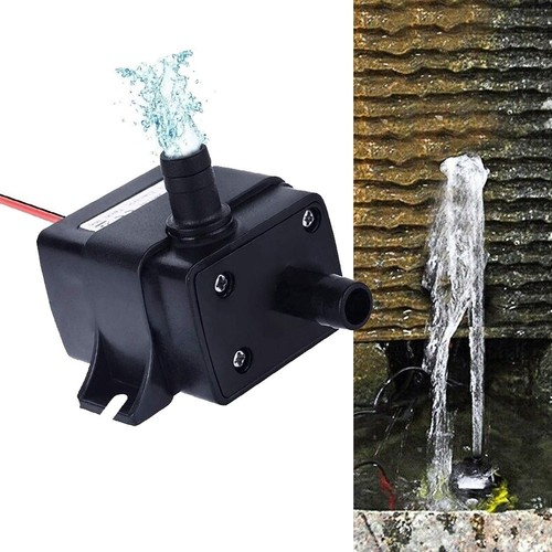 Mini WasserpumpeTauchpumpeBrunnenpumpe Salz Schlüsselwörter Springbrunnen Teich - Bild 7 von 21