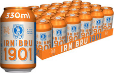 IRN-BRU 1901, 24 Pack a Very Special Vintage Recipe, No Caffeine, Full Sugar, Ta