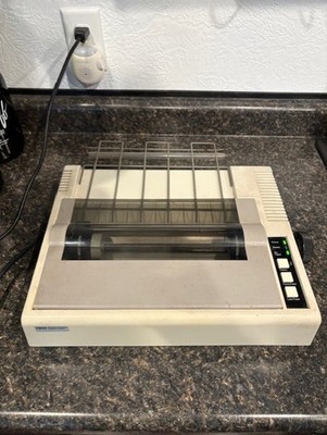 IBM Personal Computer Graphics Printer Model 5152 Powers On, Sold As-Is
