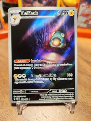Bellibolt - 201/197 - Pokemon Obsidian Flames Illustration Rare Card NM