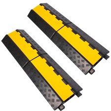 Cable Ramp Cord Cover Cable Protector Ramps Wire Hose Protective 2 Channel 22...