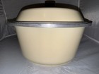 Vintage CLUB 1970's Stock Pot/Dutch Oven W/ Lid Club Retro Ivory Cast Aluminum — photo 2