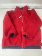 Vintage LL Bean Kids XS Outdoors Fleece Jacket Full Zip