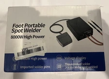 8000W Foot Spot Welder,Handheld  Portable Spot Welder Machine DIY Kit
