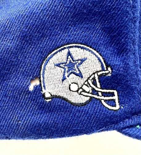 Vintage Dallas Cowboys Snapback Hut American Needle Blockhead Logo Spruch Wolle - Bild 13 von 16