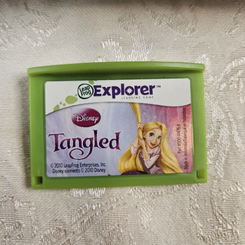 Leap Frog Leapster Explorer Handheld With Tangled Game & Pen Leapfrog - Image 3 of 4