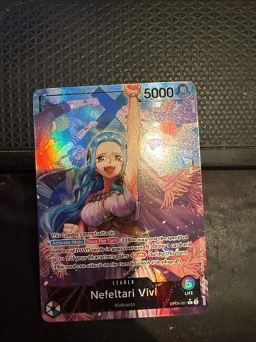 Nefeltari Vivi (001) (Alternate Art) OP04-001 Kingdoms of Intrigue Foil