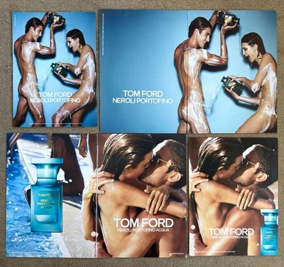 4x Tom Ford Neroli Portofino Perfume Ads Magazine Clippings - image 1 of 4