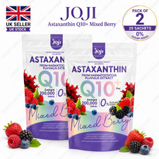 Joji Astaxanthin Q10 Plus Mixed Berry Drink Powder Pack of 2 20 Sachets