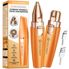 Vg Vogcrest Eyebrow Facial Trimmer 2 In1 Rechargeable Facial Hair Removal And