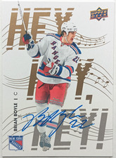2025-26 Rangers Centennial Hey, Hey, Hey! Auto Brian Boyle New York