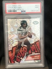 2023 Panini Absolute - Kaboom! Vertical Aaron Rodgers #k27 Psa 9