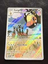 Pokémon TCG Farigiraf Holo Card Scarlet & Violet Paldea Evolved 228/193