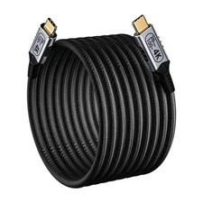 20FT USB-C to USB-C Cable 20Gbps 4K@60Hz 100W PD Fast Charging Braided Nylon
