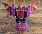 1987 G1 Transformers Headmasters MINDWIPE Bat Only ~Incomplete: No Vorath/Pistol