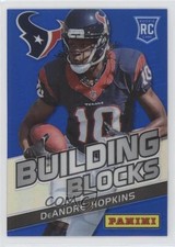 2013 Panini Monster Box Prizm Building Blocks Blue Prizm DeAndre Hopkins #2 u6m