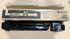 Kyocera Mita Black Toner Kit TK-897K, OEM-Open/Worn Box