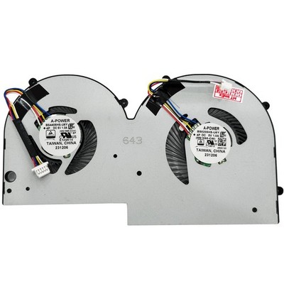Lüfter Kühler Ventilator FAN cooler kompatibel für MSI Summit E16 AI Evo MS-1595
