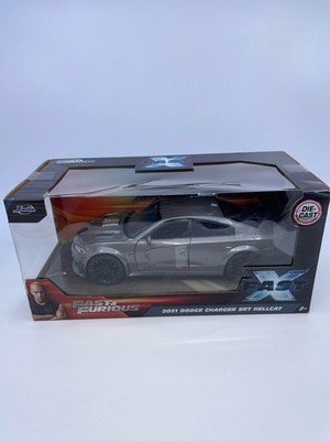 Fast & Furious Fast X 1:24 Dom's 2021 Dodge Charger SRT Hellcat Die-Cast Car, To