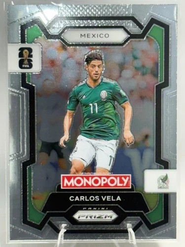 CARLOS VELA 2026 Panini Prizm Monopoly FIFA World Cup Base #53 Soccer mexico