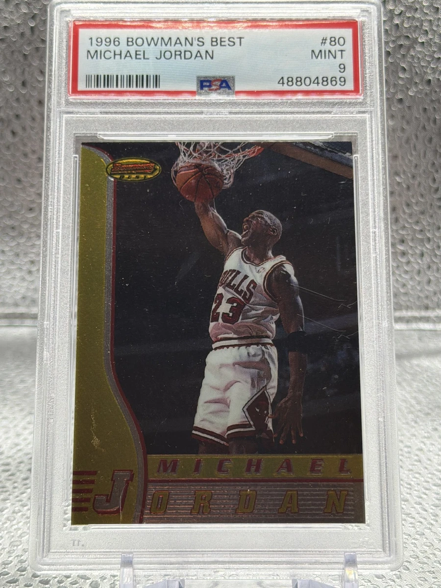 Bowman Michael Jordan 9 Graded Basketball Sports Trading Cards
