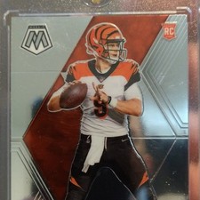2020 Panini Mosaic Joe Burrow #201 Rookie Cincinnati Bengals NFL Card
