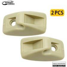 For Vw Scirocco Mk1 1981-1985 Jetta Mk2 Visor Support Retainer Clip Beige 2pc